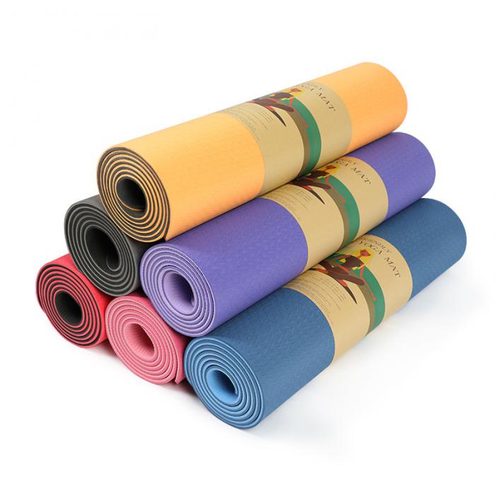 Eco Friendly პარალონი სავარჯიშო Yoga Mat - 10 მმ