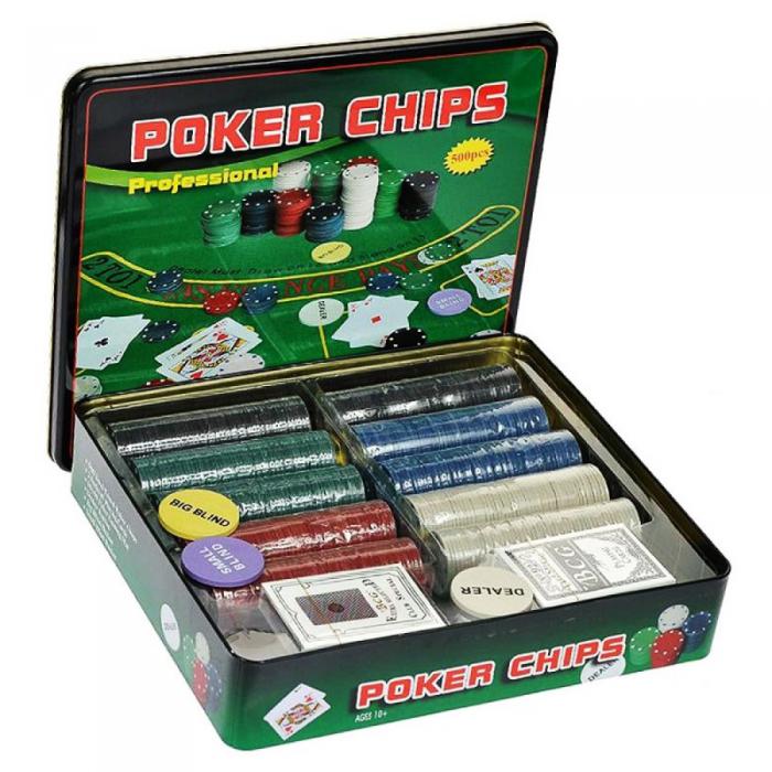 პოკერი - 500 ცალიანი ფიშკებით poker